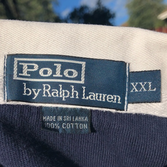 Polo by Ralph Lauren custom crop top rugby shirt - Picture 4 of 5